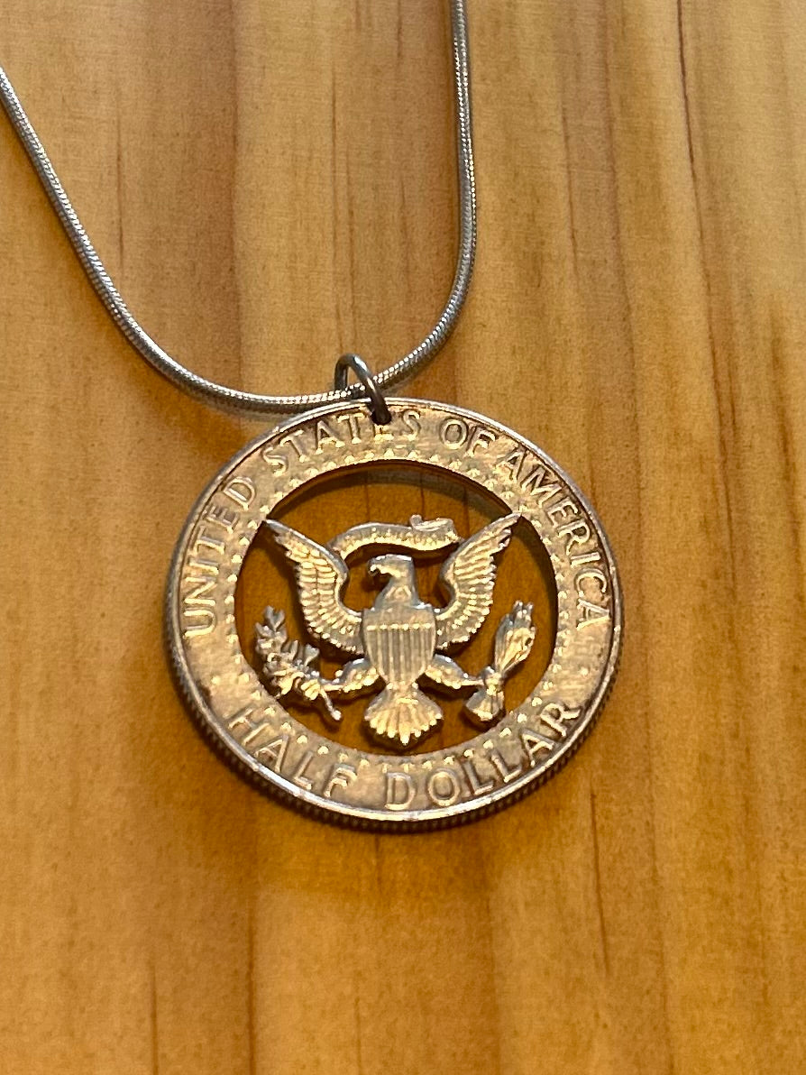 US Half Dollar Pendant