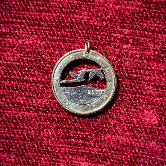 Two Swan Pendant