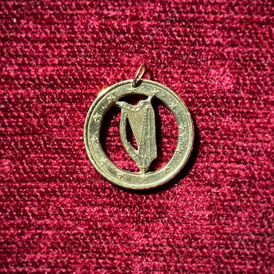 Irish Harp Pendant