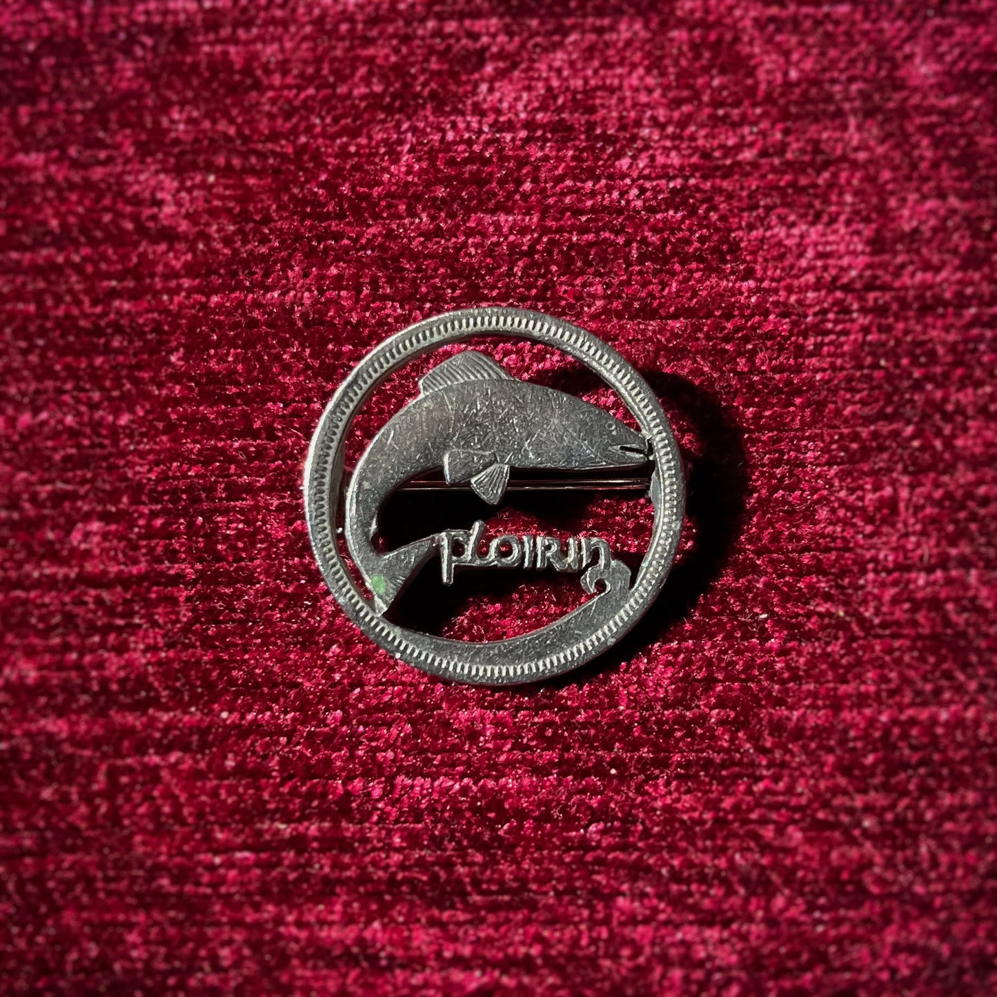 Salmon Brooch